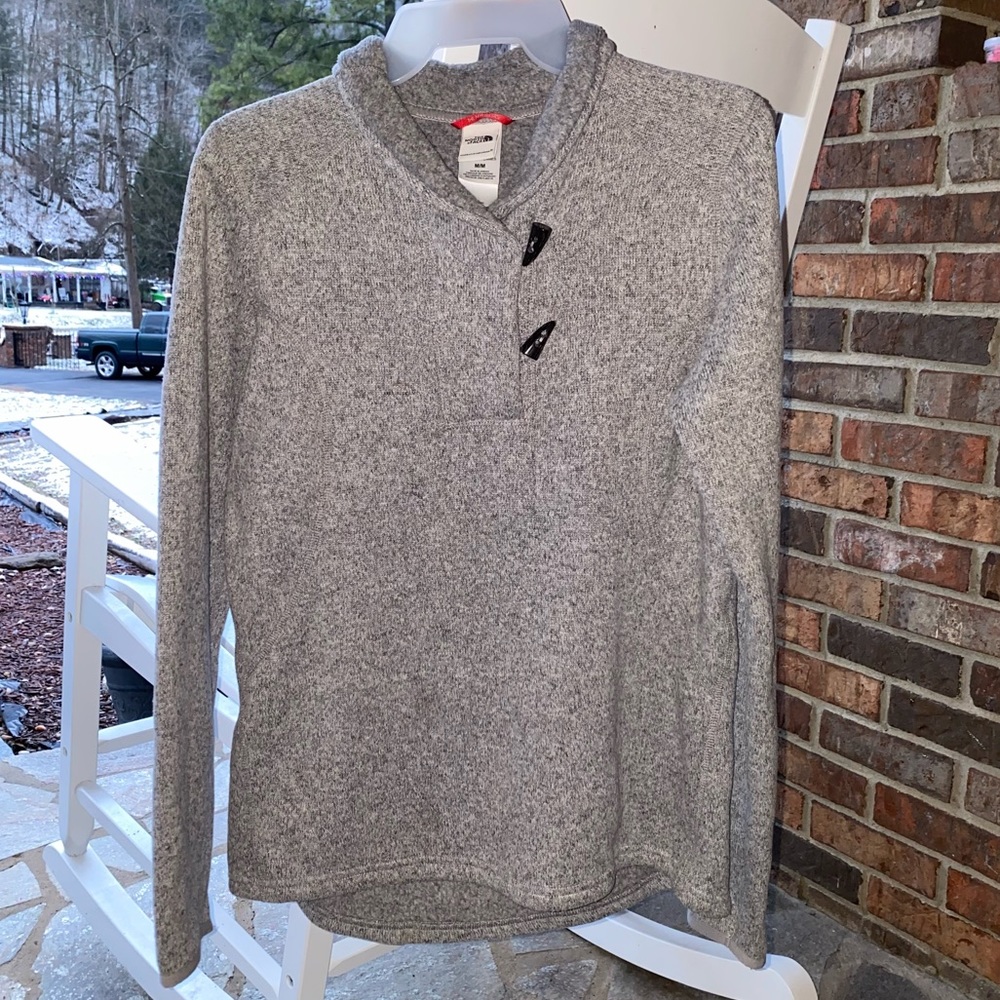 Womens grey The North Face sweater
